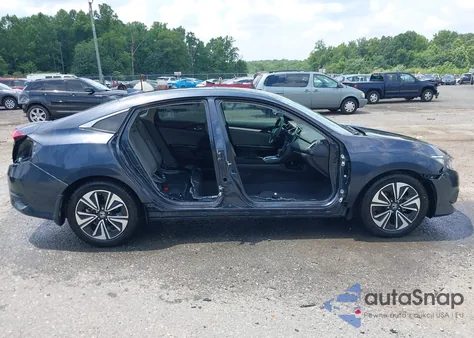 2018 Honda Civic Ex-T from USA, damaged, VIN 2HGFC1F30JH643360